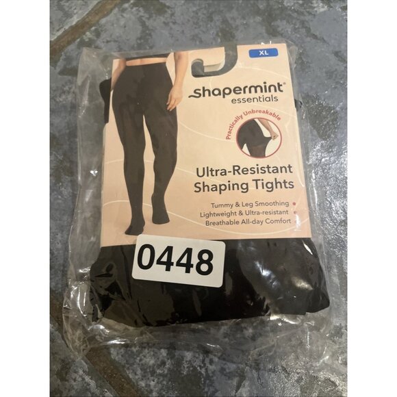 Shapermint Essentials Ultra-Resistant Shaping Tights Women’s Size XL Black NWT - Picture 5 of 5